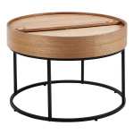 House Beautiful Halo Wood Coffee Table with Hidden Storage £23 Click and Collect @ Homebase