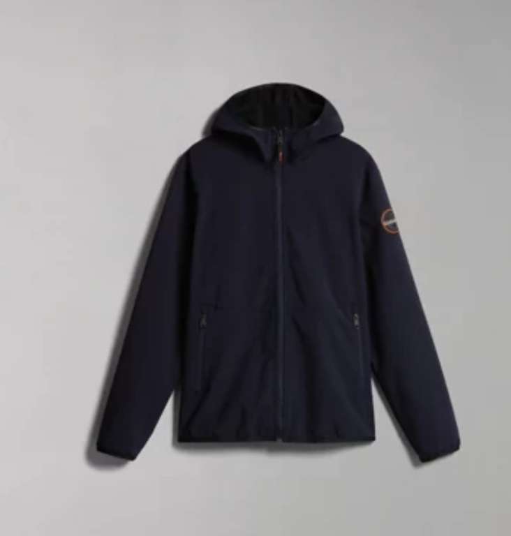 Napapijri Delisle Softshell Jacket Blue or Grey - £78.75 with code + Free delivery @ Napapijri