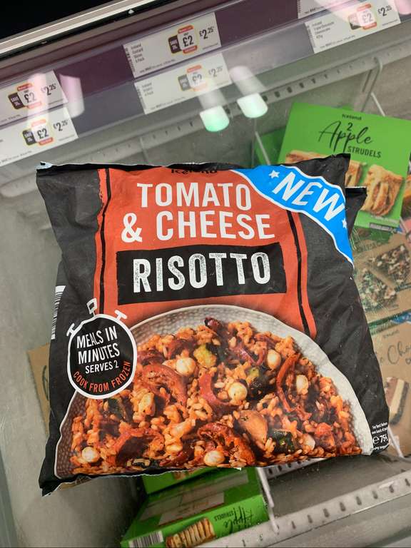 Iceland Frozen Cheese and Tomato Risotto 750g only £1.75 instore at Iceland Borehamwood