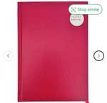 Argos Home Medium Week To Page Red Diary 55p @ Argos - free click & collect