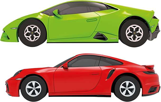 Micro Scalextric Super Speed Race Set - Lamborghini vs Porsche - Battery Powered Set. Micro £32.30 @ Amazon