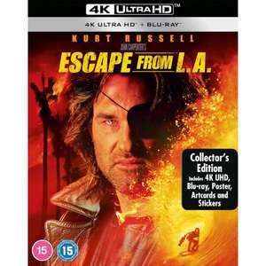 John Carpenter's Escape From L.A. [4K Ultra HD + Blu-Ray] Limited Edition - £21.98 Delivered @ Zavvi