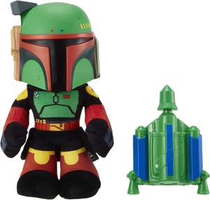 Star Wars Boba Fett Voice Cloner Feature Plush, Gift for Kids - £25.99 (Prime Exclusive) @ Amazon
