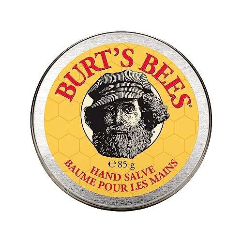 Burt's Bees Hand Salve, Hand Moisturiser For Very Dry Hands,Beeswax,100% Natural Origin 85g (£7.19/£6.79 S&S+20% Off Voucher,Possible £5.19)