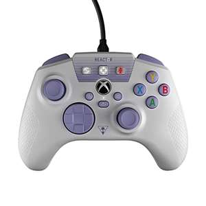 Turtle Beach React-R Controller White/Purple - Xbox Series X|S, Xbox One and PC - £24.99 @ Amazon