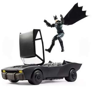DC Comics Batman Batmobile with 12-Inch Batman Figure £10 with Free Collection (limited stores) @Argos