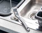 Addis Jumbo Washing Up Dish Brush, Metallic Silver £1 @ Amazon