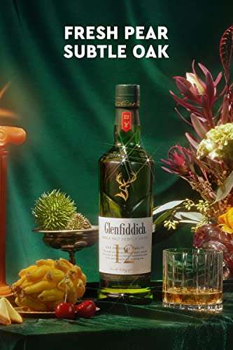 Glenfiddich 12 Year Old Single Malt Scotch Whisky with Limited Release Gift Tin, 70cl £28 (Amazon Exclusive)