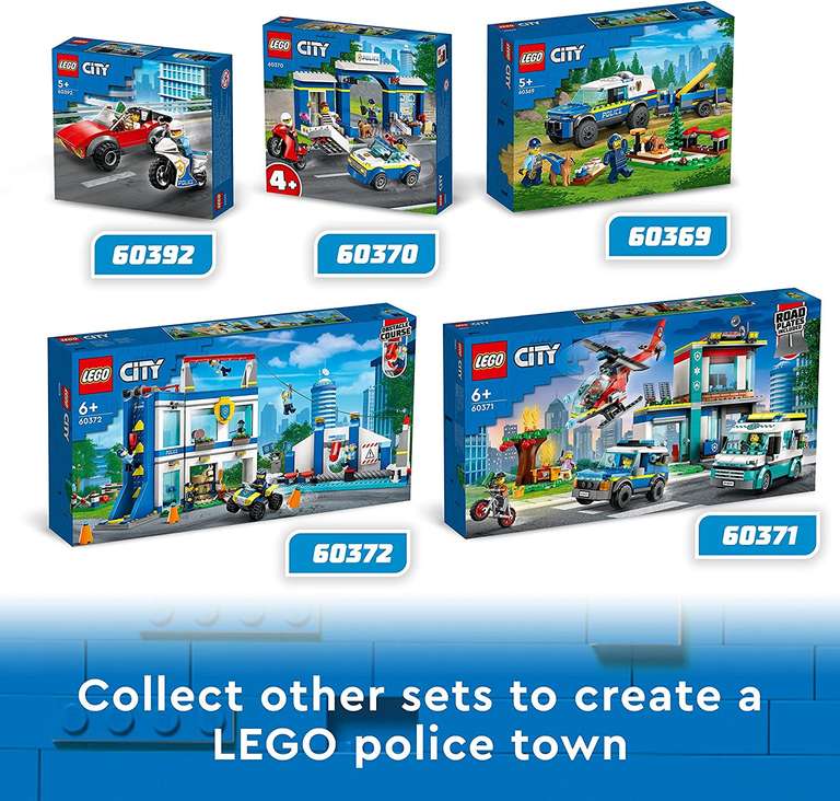 LEGO 60369 City Mobile Police Dog Training Set - £10 (With Applied Voucher) @ Amazon