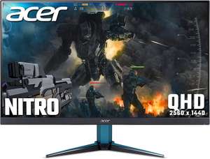 Acer Nitro VG271UPbmiipfx 27 inch Quad HD Gaming Monitor (Used Very Good) - £178.55 at checkout @ Amazon Warehouse