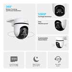 Tapo 1080p Full HD Outdoor Pan/Tilt Security Wi-Fi Camera, 360° Motion Detection