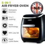 Tower T17039 Xpress Pro 5-in-1 Digital Air Fryer Oven with Rapid Air Circulation, 60-Minute Timer, 11L, 2000W