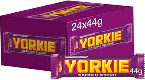 Yorkie Raisin & Biscuit 24 x 44g Bar Boxes - £5 INSTORE @ The Company Shop Middleton