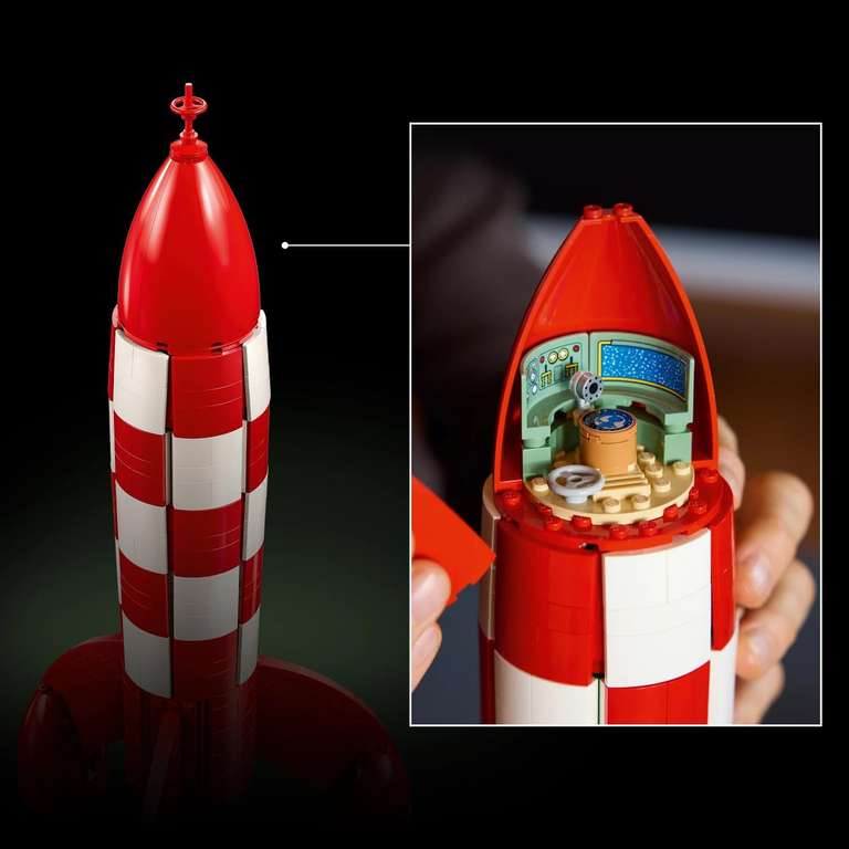 Rocket Ralpg LEGO Ideas Tintin Moon Rocket 21367 £112.00 at Amazon | hotukdeals