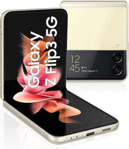 NEW Samsung Galaxy Z Flip 3 5G 6.7'' Smartphone 128GB SIM-Free Unlocked - Cream with code cheapest_electrical