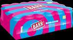 BARR since 1875, Blue Bubblegum flavoured 24 pack Fizzy Drink Cans, No Sugar, 24 x 330ml - £6.30 S&S