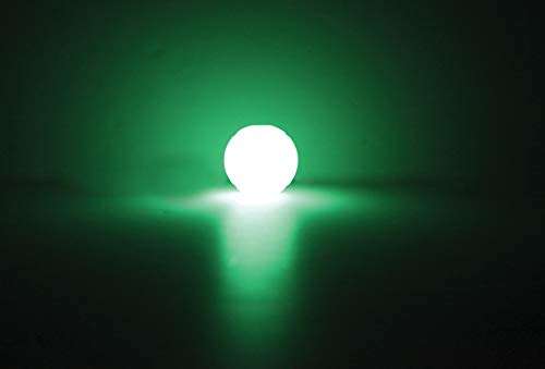 Chuckit! Max Glow Dog Ball Glow In The Dark Light Up Ball High Visibility Fetch Dog Toy (SMALL)