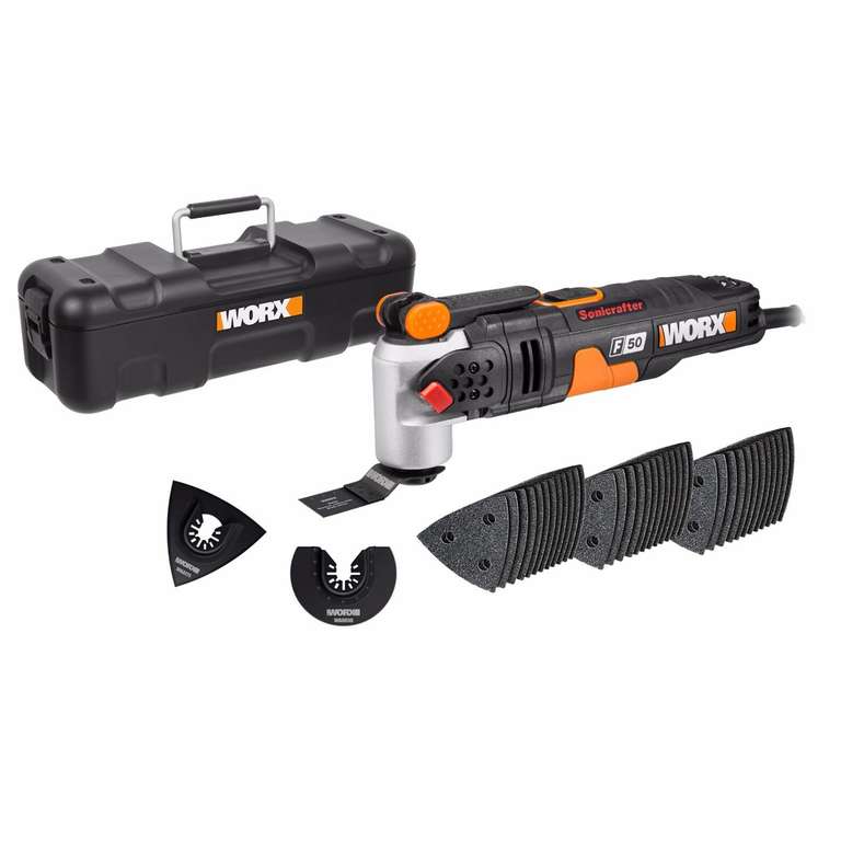 WORX WX681 F50 450W Sonicrafter Multi-Tool Oscillating Tool - £55.19 Delivered Using Code @ Worx / eBay (UK Mainland)
