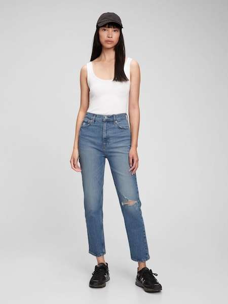 Early Access Sale Up to 60% off Free Delivery to over 500 stores, High Waisted Cheeky Straight Jeans now £10