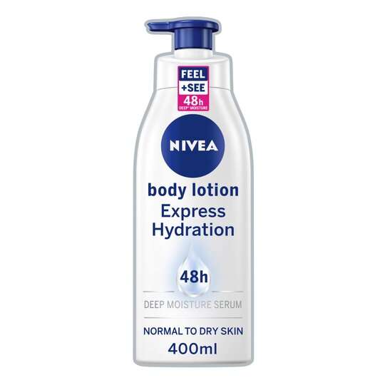 Nivea Body Express Hydration Lotion 400Ml £3.20 @ Tesco Clubcard Price