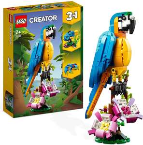 LEGO Creator 3-in-1 31136 Exotic Parrot £15.99 / Disney 43220 Peter Pan & Wendy Storybook Adventure £11.99 (Free Collection) @ Smyths