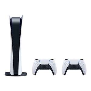 PS5 Digital Console With 2 DualSense Controllers