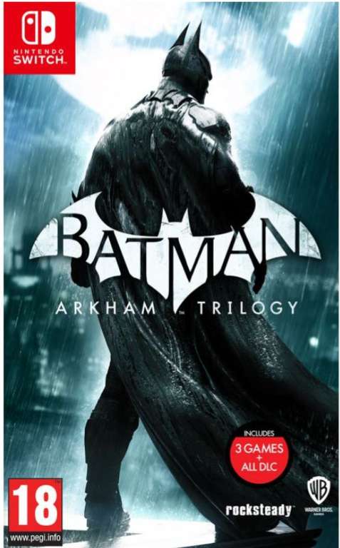 Batman: Arkham Trilogy - Nintendo Switch - 4379 Reward Points back (£10)