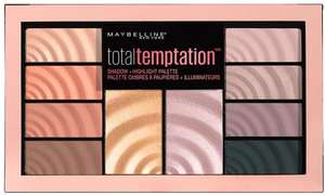 Maybelline Total Temptation Eye Shadow Palette, 12g - £4.50 Prime (+£4.99 Non-Prime) @ Amazon