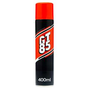 GT85 Spray 400ml: Lubricates, Cleans & Protects Metal/Composite, Rust Defense