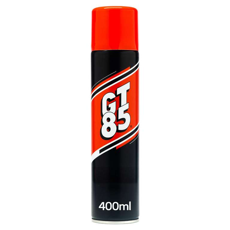 GT85 Spray 400ml: Lubricates, Cleans & Protects Metal/Composite, Rust Defense
