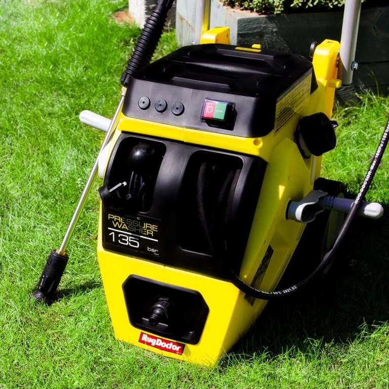 Rug Doctor’s Pro Electric Pressure Washer 135bar £99.99 delivered with 2 year warranty plus 2L cleaner