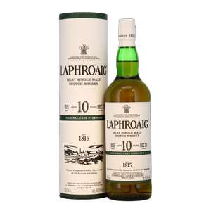 Laphroaig 10 Year Old - Cask Strength , 70cl 56.5% - £62.90 + £4.90 delivery @ Whisky Kingdom