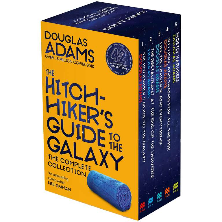 The Hitchhikers Guide to the Galaxy - The Complete Collection by Douglas Adams £11.99 + £2.99 delivery @ The Book Bundle