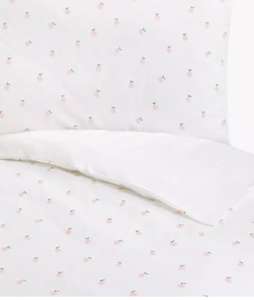 John Lewis ANYDAY Apple Print Toddler Duvet Cover and Pillowcase Set, Cot (100 x 120cm) £6.50 click and collect at John Lewis