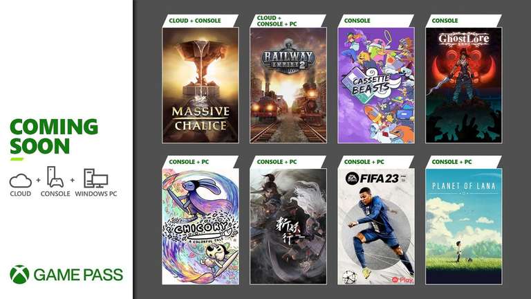 Xbox Game Pass Additions - Planet of Lana, Railway Empire 2, Cassette Beasts, Chicory: A Colorful Tale and More