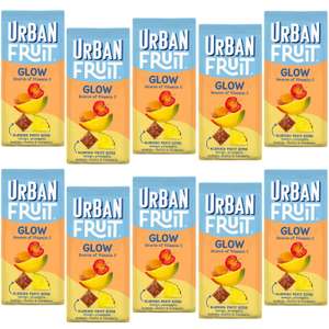 10 x Urban Fruit Glow Vitamin C Blended Bites 85g Snack Packs - £7 Delivered (Before End June 2022) @ Yankee Bundles