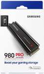 Samsung 980 Pro with Heatsink PCIe 4.0 M.2 SSD 1TB £89.99 @ Box.co.uk