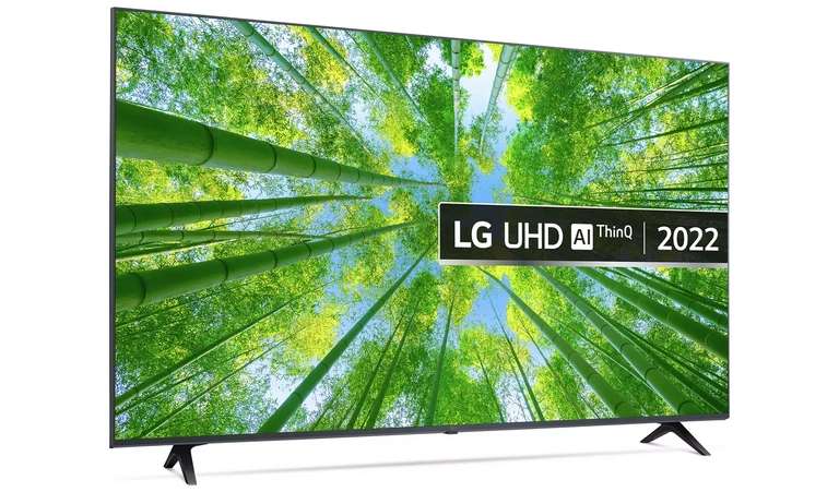 LG 55 Inch 55UQ80006LB Smart 4K UHD HDR LED Freeview TV £349 + Free Click & Collect @ Argos