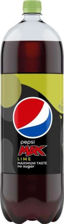 Pepsi Max Lime No Sugar 2 Litre Best Before: 31 Jul 2024 Minimum Order £22.50