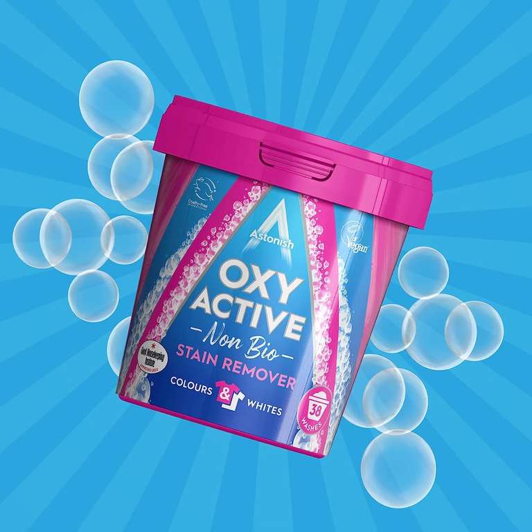 Astonish Oxi Action Non-Bio 825g £1.99 @ Amazon