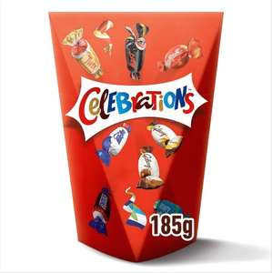 Celebrations Chocolates Selection Box 185g - Min Best Before 15/10/2023 (£25 Minimum Spend For Delivery)