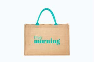This morning jute bag (+ £1.99 c&c)