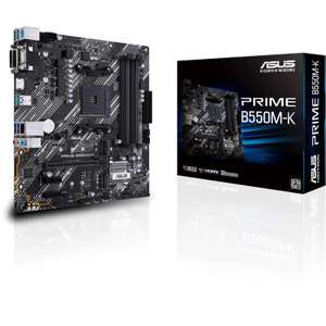 ASUS Prime B550M-K AMD Socket AM4 Motherboard - £47.90 (+£2.99 Delivery) @ CCL Computers