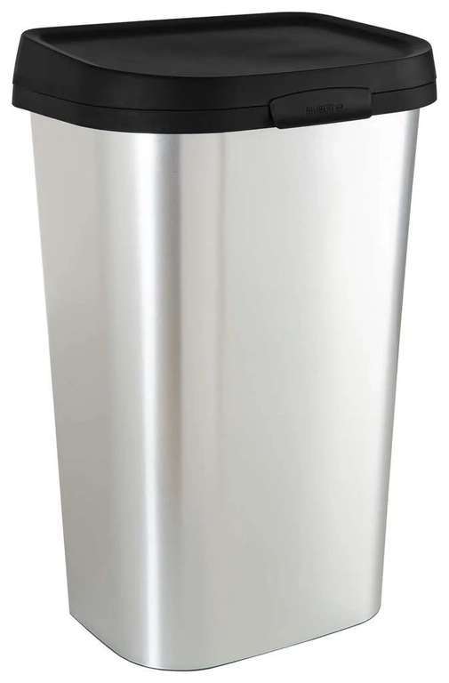 Curver Mistral 50L bin Silver £13 with Clubcard @ Tesco Extra Dudley