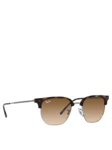 Ray-Ban New Clubmaster Sunglasses in brown