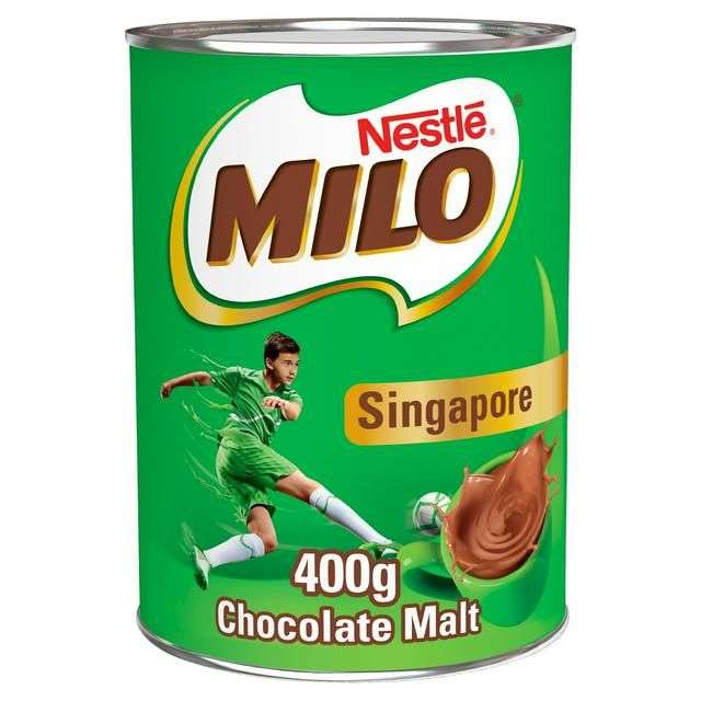 Milo Instant Malt Chocolate Drinking Powder Tin 400g £4 @ Sainsbury's