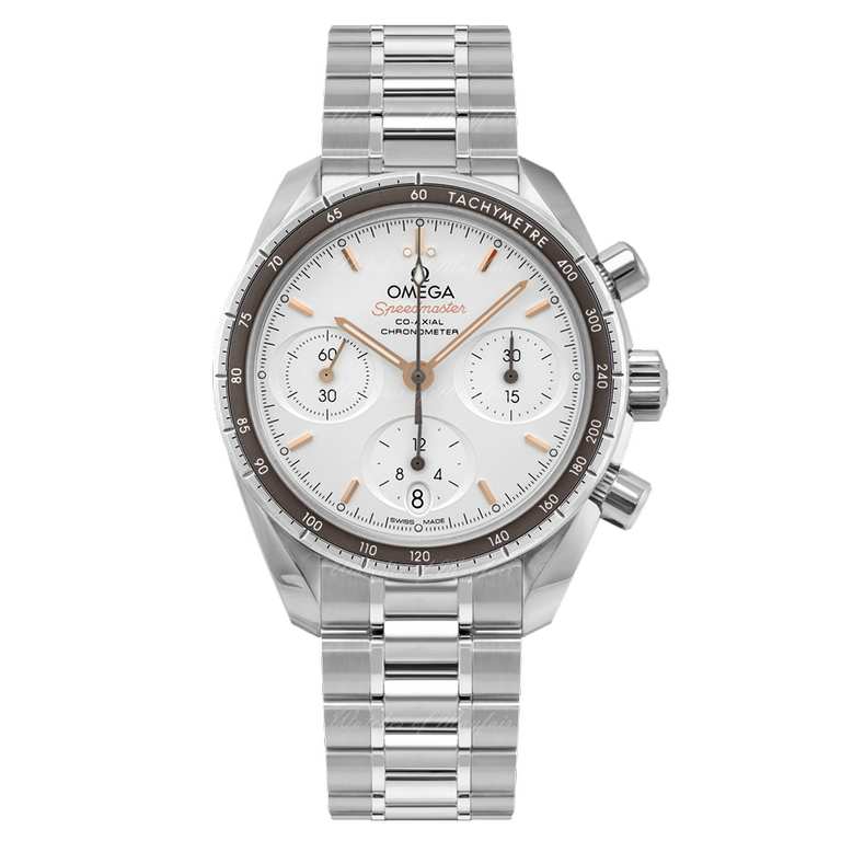 Omega Speedmaster Co-Axial Chronograph 38 mm, Mens Watch, Silver Dial, Automatic + 5yrs Warranty I £4278 w/Signup Newsletter)
