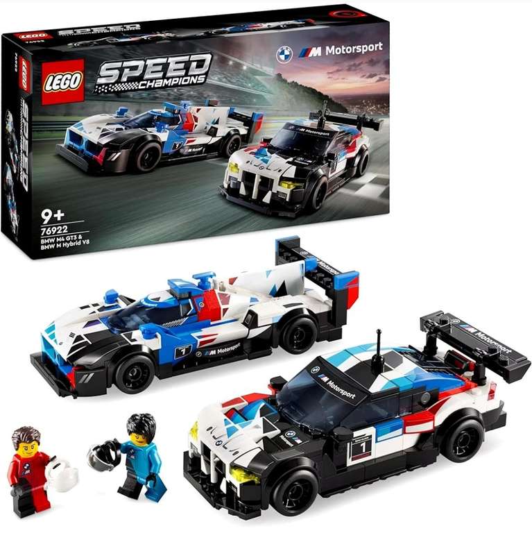 Toys, Games & Jigsaws Sale + extra 10% w/ code eg -Speed Champions 76922 BMW Race Cars (Free Click & Collect over £25 spend, or £1.99)