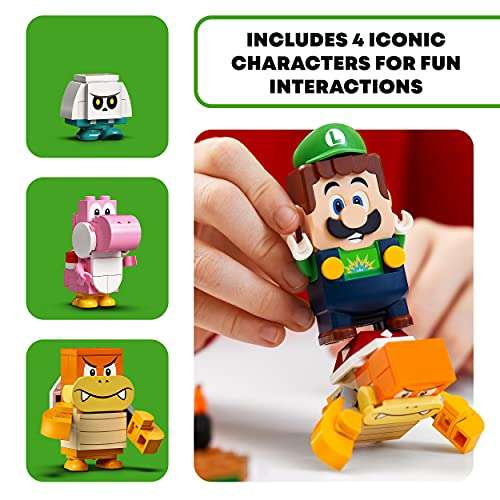 LEGO 71387 Super Mario Adventures with Luigi Starter Course Toy £24.98 @ Amazon