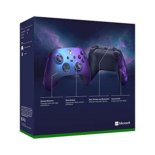 Xbox Wireless Controller – Stellar Shift Special Edition - £42.76 / €49,99 @ Microsoft Italy